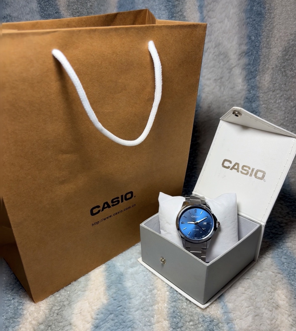 CASIO SPHÉRIQUE WR œil océan  - Vue 2