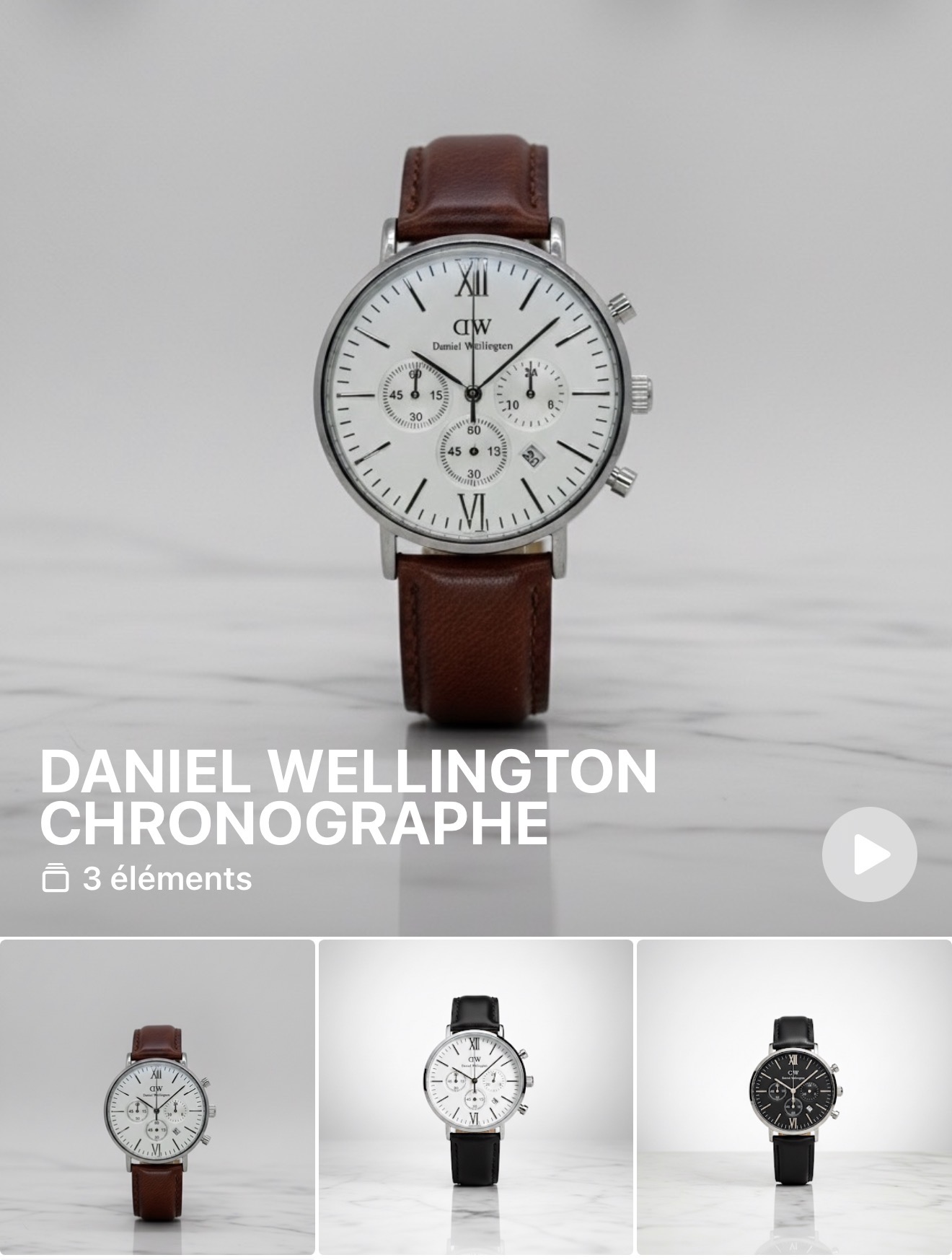 DANIEL WELLINGTON CHRONOGRAPHE 